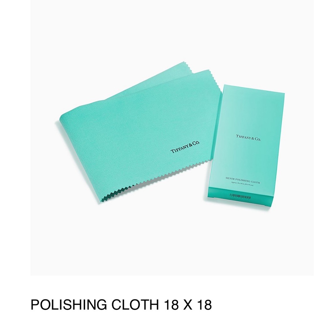TIFFANY & CO. SILVER POLISHING CLOTH! 🤍NWT